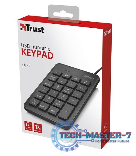 Xalas USB Klawiatura numeryczna Xalas USB Klawiatura numeryczna