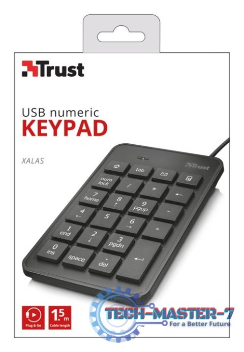 Xalas USB Klawiatura numeryczna Xalas USB Klawiatura numeryczna