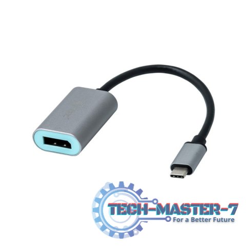 Adapter USB-C 3.1 Display Port 60 Hz Metal Adapter USB-C 3.1 Display Port 60 Hz Metal