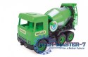 Betoniarka zielona Middle Truck w kartonie