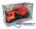 Dźwig czerwony 38 cm Middle Truck w kartonie
