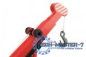 Dźwig czerwony 38 cm Middle Truck w kartonie