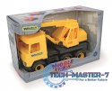Dźwig żółty 38 cm Middle Truck w kartonie