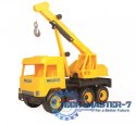 Dźwig żółty 38 cm Middle Truck w kartonie