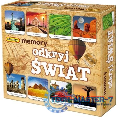 Gra Memory Odkrywaj świat
