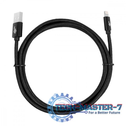 Kabel Lightning-USB 1.5m czarny MFi Kabel Lightning-USB 1.5m czarny MFi