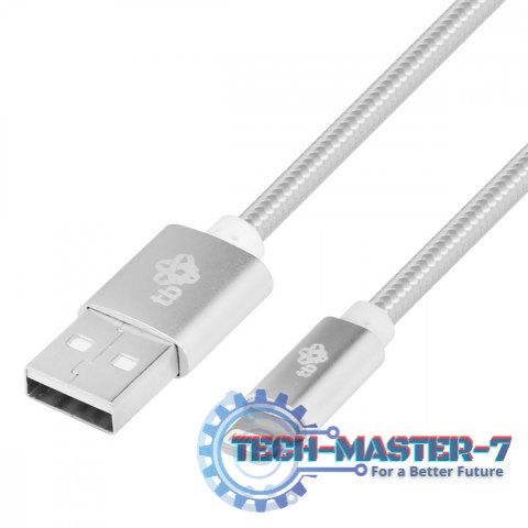 Kabel Lightning-USB 1.5m srebrny MFi Kabel Lightning-USB 1.5m srebrny MFi