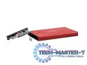 Kieszeń zewnętrzna HDD/SSD Sata Rhino Go 2,5 USB 3.0 czerwona