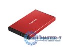 Kieszeń zewnętrzna HDD/SSD Sata Rhino Go 2,5 USB 3.0 czerwona