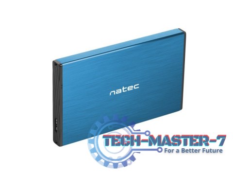 Kieszeń zewnętrzna HDD/SSD Sata Rhino Go 2,5 USB 3.0 niebieska