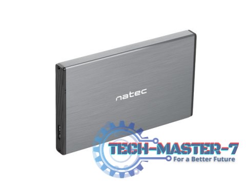 Kieszeń zewnętrzna HDD/SSD Sata Rhino Go 2,5 USB 3.0 szara Kieszeń zewnętrzna HDD/SSD Sata Rhino Go 2,5 USB 3.0 szara