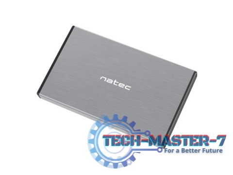 Kieszeń zewnętrzna HDD/SSD Sata Rhino Go 2,5 USB 3.0 szara Kieszeń zewnętrzna HDD/SSD Sata Rhino Go 2,5 USB 3.0 szara