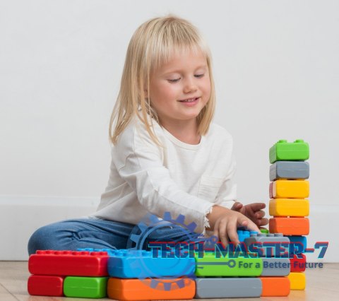 Klocki budowlane Cegła Junior 40 elementów Okna + Drzwi Klocki budowlane Cegła Junior 40 elementów Okna + Drzwi