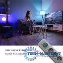 Listwa antyprzepięciowa Quick Switch, 4 gniazda, 1,5m, szara