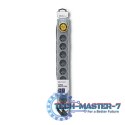 Listwa antyprzepięciowa Quick Switch, 8 gniazd, 1,8m, szara