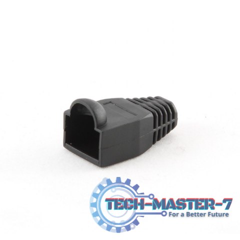 Osłonka na wtyk RJ45 100sztuk/czarna Osłonka na wtyk RJ45 100sztuk/czarna