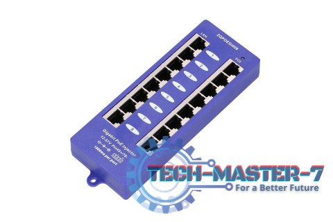 PoE Injector 8 portów Gigabit PoE Injector 8 portów Gigabit