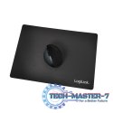 Radiowa mysz optyczna 2.4GHz 1600dpi czarna ergonomiczna