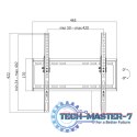 Uchwyt ścienny 32-55 LCD/LED VESA, max. 35kg