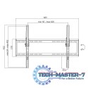 Uchwyt ścienny 37-70 LCD/LED VESA, max. 35kg