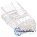 Wtyk RJ45 UTP na drut 8p8c kat.5e słoik 100szt.