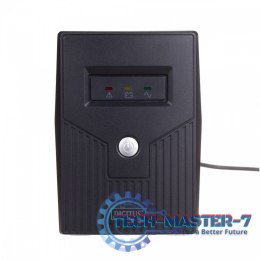 Zasilacz awaryjny UPS Line-Ineractive LED, 800VA/480W, 1x12V/9Ah, AVR, 2xSCHUKO, USB, RJ11