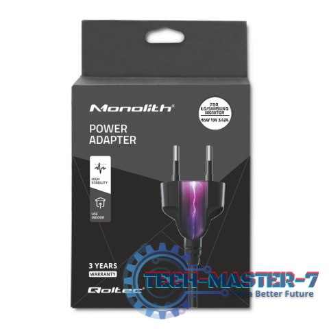 Zasilacz do monitora Samsung | 42W | 14V | 3A | 6.5*4.4 |+ kabel zasilający Zasilacz do monitora Samsung | 42W | 14V | 3A | 6.5*4.4 |+ kabel zasilający
