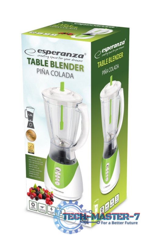 Blender kielichowy PINA COLADA zielony Blender kielichowy PINA COLADA zielony