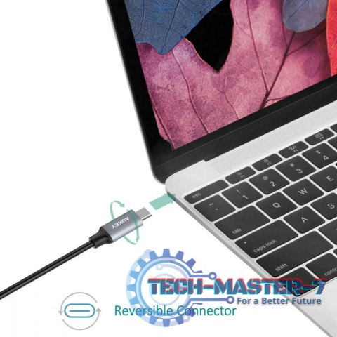 CB-CD6 nylonowy kabel Quick Charge USB C - USB C | 2m | 3A | 60W PD | 20V CB-CD6 nylonowy kabel Quick Charge USB C - USB C | 2m | 3A | 60W PD | 20V