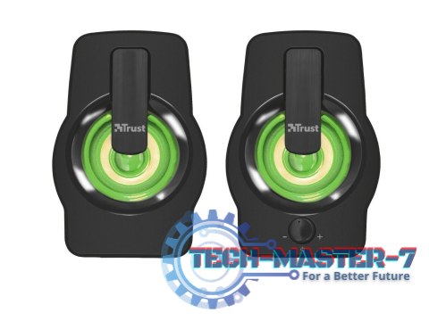 Głośniki GEMI RGB 2.0 czarne Głośniki GEMI RGB 2.0 czarne