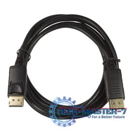 Kabel DisplayPort 1.2 M/M, 4K2K, 5m, czarny