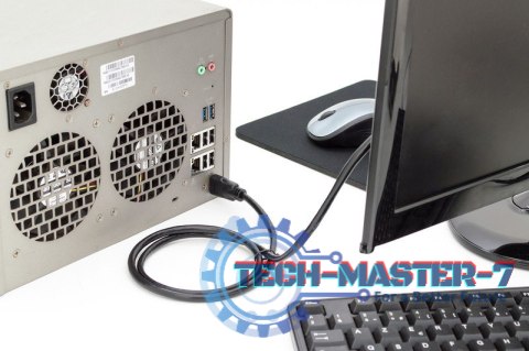 Kabel połączeniowy HDMI HighSpeed z Ethernetem 4K 60Hz UHD Typ HDMI A/HDMI A M/M czarny 5m Kabel połączeniowy HDMI HighSpeed z Ethernetem 4K 60Hz UHD Typ HDMI A/HDMI A M/M czarny 5m