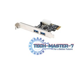 Karta PCI Express - USB 3.1 Gen.1 2 porty + Śledź niskoprofilowy