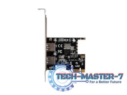 Karta PCI Express - USB 3.1 Gen.1 2 porty + Śledź niskoprofilowy