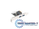 Karta PCI Express - USB 3.1 Gen.1 2 porty + Śledź niskoprofilowy