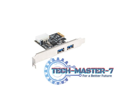 Karta PCI Express - USB 3.1 Gen.1 2 porty + Śledź niskoprofilowy Karta PCI Express - USB 3.1 Gen.1 2 porty + Śledź niskoprofilowy