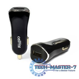 Ładowarka samochodowa 1xUSB 1A czarna