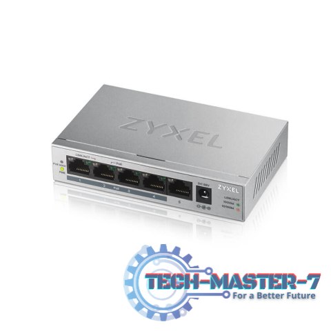 Przełącznik GS1005-HP 5 Port Gigabit PoE+ unmanaged desktop 60W Przełącznik GS1005-HP 5 Port Gigabit PoE+ unmanaged desktop 60W