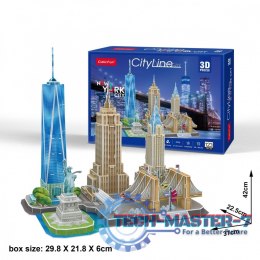 Puzzle 3D City Line New York