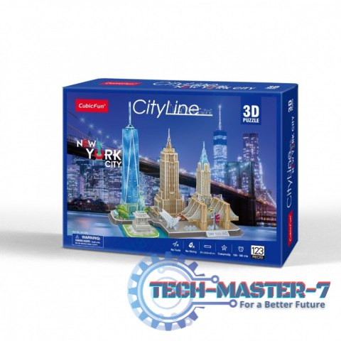 Puzzle 3D City Line New York Puzzle 3D City Line New York