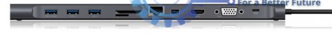 Stacja dokująca IB-DK2102-C USB TYPE C Stacja dokująca IB-DK2102-C USB TYPE C