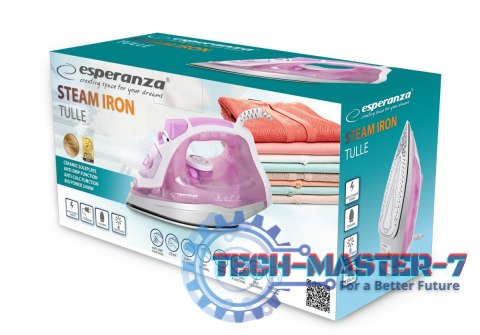 Żelazko parowe Tulle Ceramic 2400W Żelazko parowe Tulle Ceramic 2400W