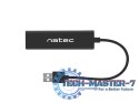 Hub USB Dragonfly 3 porty USB 2.0 + RJ45
