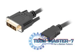 Kabel HDMI(M)-DVI-D(M) CA-HDDV-10CC-0018-BK 1.8 M czarny