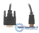 Kabel HDMI(M)-DVI-D(M) DUAL LINK 3 M czarny