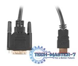 Kabel HDMI(M)-DVI-D(M) DUAL LINK 3 M czarny