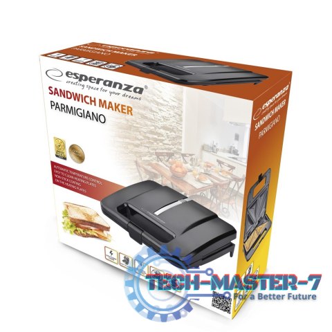 Opiekacz do kanapek 1000W Pargamino Opiekacz do kanapek 1000W Pargamino
