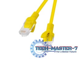 PATCHCORD KAT.5E 0.25M ŻÓŁTY FLUKE PASSED LANBERG 10-PACK
