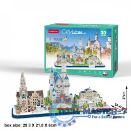 Puzzle 3D City Line Bawaria