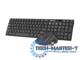 Zestaw 2 w 1 klawiatura + mysz Stingray US optyczna bezprzewodowa